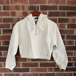 Ava And Ever Honey Hooded Jacket Cream UK Size 6 US 2 NEW